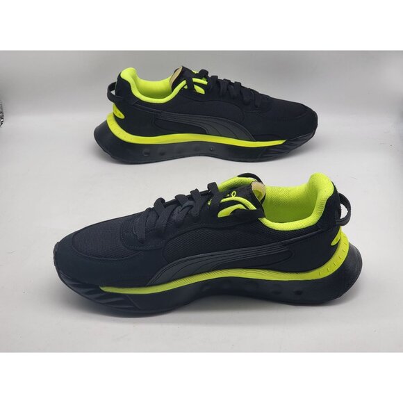 Puma Wild Rider La Melo Ball Men‎ Sneaker Shoes Black  384339 01 Size 8 - Picture 3 of 9